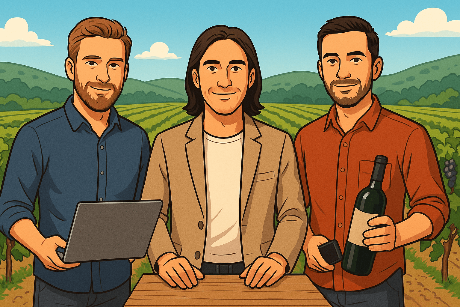Founders of VinoTales